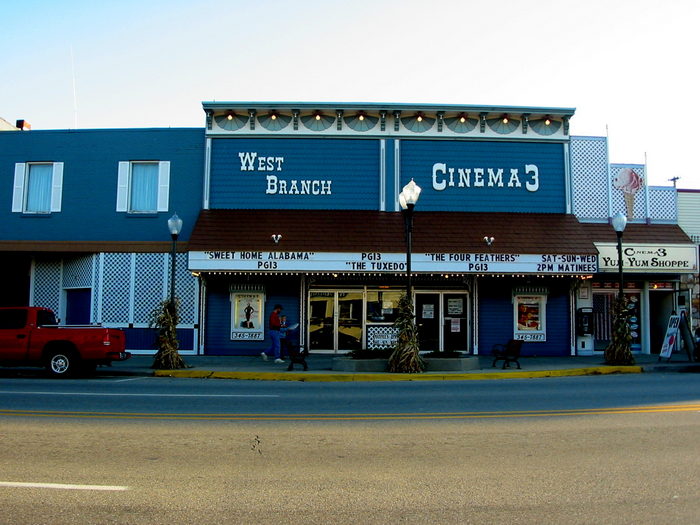 West Branch Cinema - OCTOBER 2002 (newer photo)
